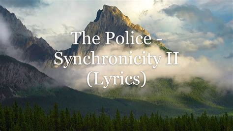 Synchronicity II by The Police Lyrics Meaning – 